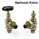 OE-ROS-AG-AB-B - Rosa Traditional Manual Radiator Valves - Antique Brass OE-ROS-AG-AB-B - Rosa Traditional Manual Radiator Valves - Antique Brass